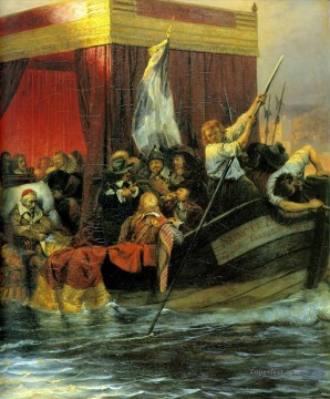 リシュリュー枢機卿 1829 年の正しい歴史 イポリット・ドラローシュ Oil Paintings